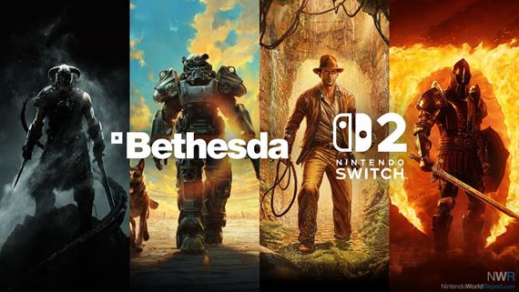 Bethesda ohl�sila tri hry pre Switch 2 - Fallout 4, Indiana Jones a Oblivion Remastered